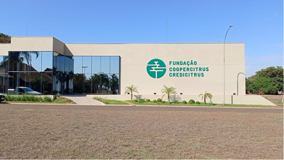 Fachada da agência Fundação Coopercitrus Credicitrus